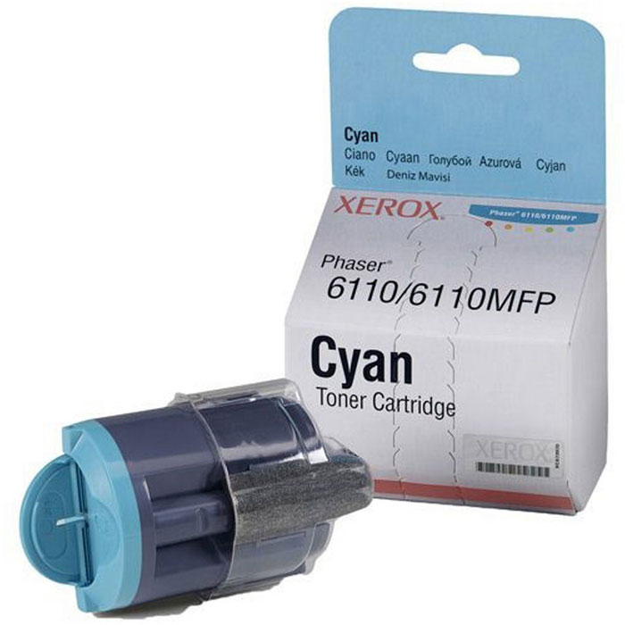 Xerox 106R01206, Cyan тонер-картридж для Phaser 6110/6110MFP106R01206 Xerox 106R01206, Cyan тонер-картридж для Phaser 6110/6110MFP106R01206Тонер-картридж Xerox для Phaser 6110/6110MFP.