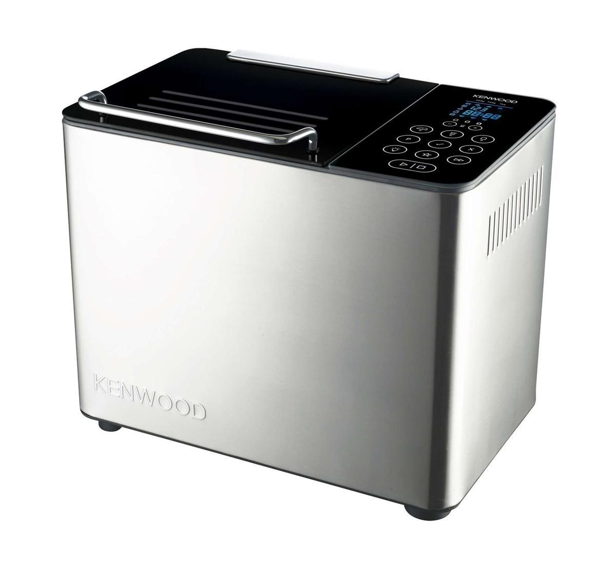 Kenwood BM450 хлебопечьBM 450 Kenwood BM450 хлебопечьBM 450Хлебопечка Kenwood BM 450 совместила в себе оригинальность и привлекательность дизайна с простотой и удобством управления. В память хлебопечи уже заложено 15 базовых программ, также есть возможность создавать и сохранять новые. Также эта модель имеет встроенный таймер, при помощи которого можно переносить время начала выпечки изделия на срок до пятнадцати часов, а также поддерживать температуру в готовом изделии горячей в течении часа.