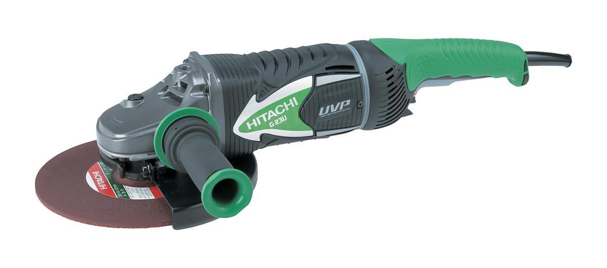 Шлифмашина угловая Hitachi G23UDYG23UDY Шлифмашина угловая Hitachi G23UDYG23UDY Угловая шлифмашина Hitachi G23UDY - инструмент для выполнения сложных отрезных, шлифовальных, обдирочных и зачистных работ по различным материалам. Инструмент оснащен надежным и мощным двигателем.