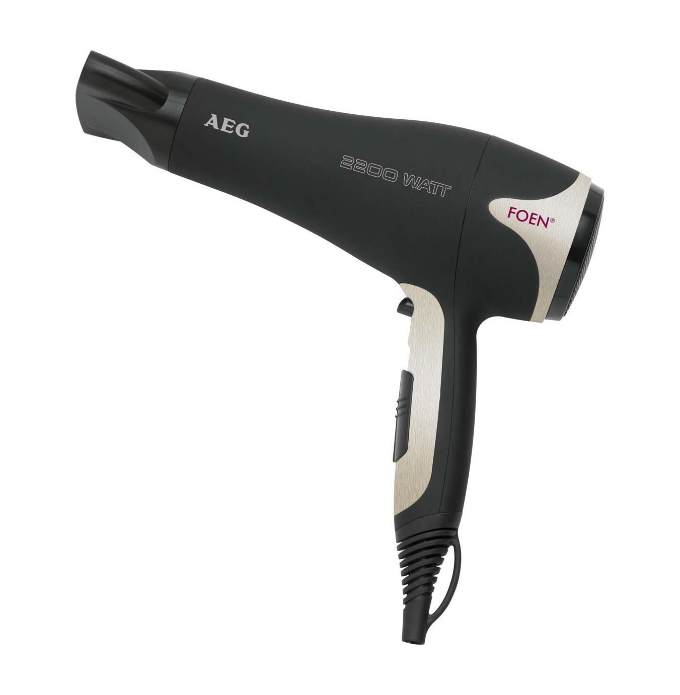Фен AEG HTD 5595 BlackHTD 5595 Black Фен AEG HTD 5595 BlackHTD 5595 BlackЗамечательный фен AEG HTD 5595 оснащен различными дополнительными функциями, которые помогут вам достичь желаемого результата, чтобы каждый раз после использования фена вы чувствовали себя, как будто только что вышли из салона красоты! К тому же у фена AEG HTD 5595 имеется диффузор, который позволит вам сделать прическу объемной и соблазнительной. Поверьте, без комплиментов вы не останетесь!