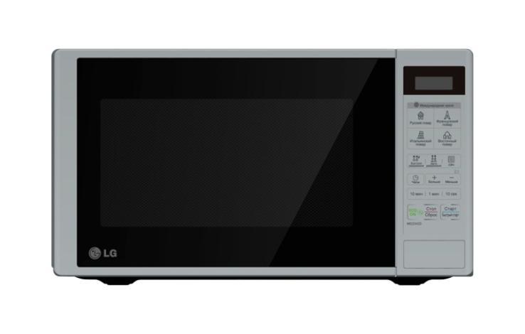 LG MS-2342DS СВЧ-печьMS-2342 DS LG MS-2342DS СВЧ-печьMS-2342 DSНовая СВЧ-печь обладает стильным дизайном, благодаря чему впишется в любой кухонный интерьер.