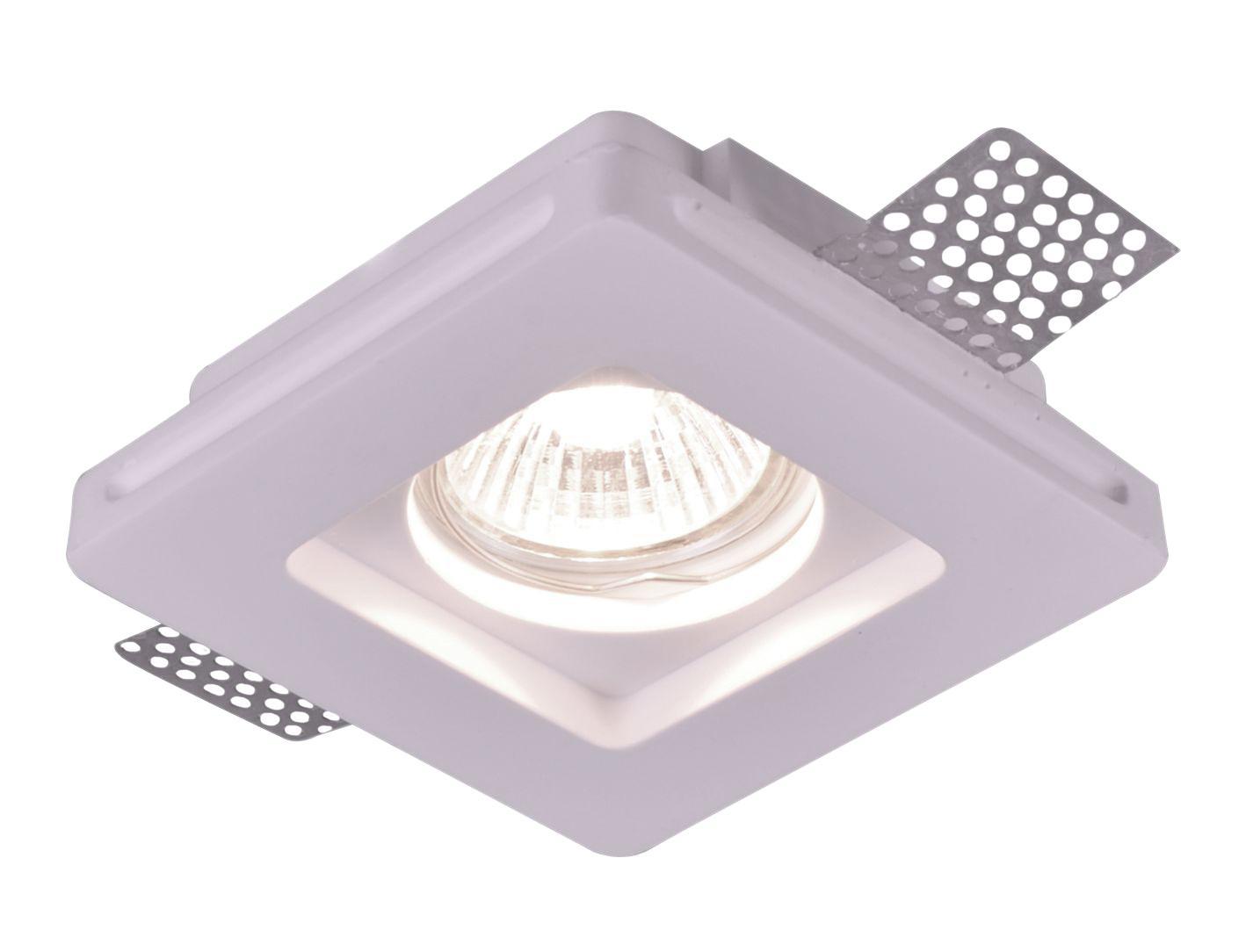 A9214PL-1WH INVISIBLE Встраиваемый светильникA9214PL-1WH A9214PL-1WH INVISIBLE Встраиваемый светильникA9214PL-1WH1xGU10x35W; Светильник можно красить Материал: Арматура: ГипсРазмер: 100x100x27Цвет: Белый