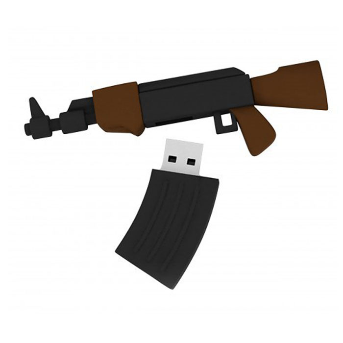 Iconik AK74 32GB USB-накопительRB-AK74-32GB Iconik AK74 32GB USB-накопительRB-AK74-32GBФлеш-накопитель Iconik RB-AK74 имеет весьма нестандартный дизайн, он сделан в виде автомата. Накопитель ударопрочный и защищен резиновым корпусом, а высокая пропускная способность и поддержка различных операционных систем делают его незаменимым. Iconik RB-AK74 - отличный выбор современного творческого человека, который любит яркие и нестандартные вещи.