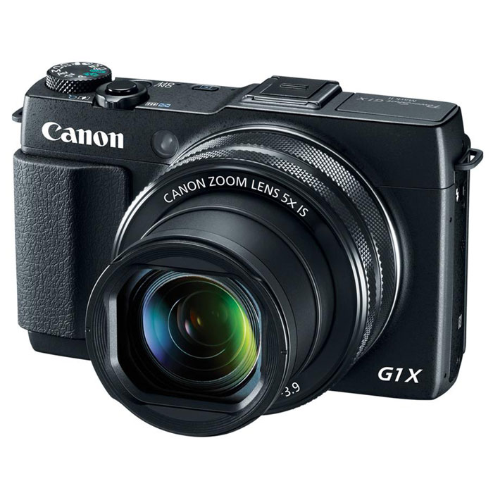 Canon PowerShot G1 X Mark II, Black цифровая фотокамера9167B002 Canon PowerShot G1 X Mark II, Black цифровая фотокамера9167B002Canon PowerShot G1 X Mark II обладает производительностью и универсальностью цифровой зеркальной фотокамеры в компактном корпусе.Большой датчик изображения камеры PowerShot G1 X Mark II имеет площадь поверхности, схожую с датчиком APS-C, размеры 18,7 x 14,0 мм и тип 1.5 Он использует разрешение 12,8 мегапикселя (3:2) и технологию Canon CMOS для обеспечения качества изображения, как у цифровой однообъективной зеркальной фотокамеры. Используйте многоаспектный датчик изображения для съемки фотографий с разрешением 12,8 МП и соотношением сторон 3:2 или 13,1 МП и соотношением сторон 4:3 с тем же эффективным фокусным расстоянием. Система интеллектуальной стабилизации изображения выбирает оптимальный режим из 8 возможных для снижения размытия изображения, возникающей в результате сотрясения камеры. Процессор DIGIC 6 обеспечивает быструю обработку изображений, поэтому вы всегда будете готовы запечатлеть решающий момент. 31-точечная автофокусировка AiAF по 31 точке, расположенным с высокой плотностью по площади кадра, а точно отрегулировать фокус вручную можно с помощью двух колец управления камеры, расположенных на оправе объектива. Усиление контуров цветом при ручной фокусировке повышает точность фокусировки, подсвечивая области, находящиеся в фокусе.Подстройте фотокамеру под ваш стиль работы. Часто используемые функции можно добавить в пользовательское меню, чтобы их было легко найти в любой момент. Два настраиваемых кольца управления, расположенных на оправе объектива камеры, можно запрограммировать на изменение различных настроек. Установите соединение Wi-Fi между PowerShot G1 X Mark II и совместимым смарт-устройством с помощью специальной кнопки подключения к мобильному устройству на камере или NFC. После установки соединение приложение Canon CameraWindow позволяет управлять камерой без проводов на расстоянии до 5 м. Кнопке подключения к мобильному устройству также можно назначить функцию синхронизации изображений, что позволит создавать резервные копии фотографий и видеороликов на зарегистрированном домашнем компьютере, Flickr и Google Drive, через порталах CANON iMAGE GATEWAY.Высококачественный сенсорный ЖК-экран с разрешением 1040 тысяч точек использует цветопередачу в режиме sRGB для точной цветопередачи, четкости и контрастности изображения. ЖК-экран поворотного и интуитивные средства управления делают камеру быстрой и легкой в использовании, даже при съемке под необычными углами. Для традиционного управления можно оборудовать камеру дополнительно приобретаемым электронным видоискателем. Экспериментируйте с творческими режимами съемки и открывайте новые творческие возможности. Режим HDR при съемке с рук и режим дефокусировки заднего плана быстро создают несколько последовательных изображений и соединяют их для получения профессиональных результатов. Режимы меню «Звезды» позволяют легко создавать зрелищные астрографические снимки.Процессор: DIGIC 6 с использованием технологии iSAPSФормат кадра: 4:3, 3:2, 1:1, 16:9Разъем для подключения к ТВ: аудио-/видеовыход (PAL/NTSC)