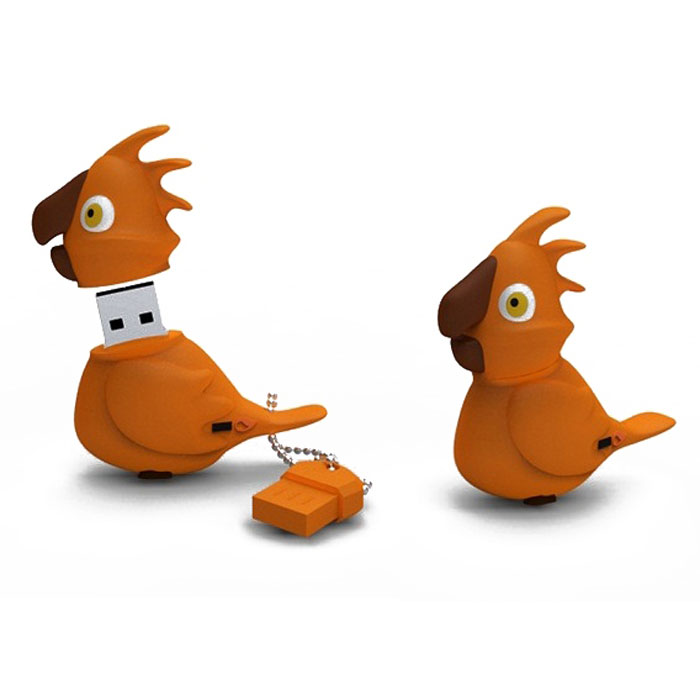 Iconik Попугай 16GB, Orange USB-накопительRB-PARRO-16GB Iconik Попугай 16GB, Orange USB-накопительRB-PARRO-16GBФлеш-накопитель Iconik Попугай имеет весьма нестандартный дизайн. Накопитель ударопрочный и защищен резиновым корпусом, а высокая пропускная способность и поддержка различных операционных систем делают его незаменимым. Iconik Попугай - отличный выбор современного творческого человека, который любит яркие и нестандартные вещи.