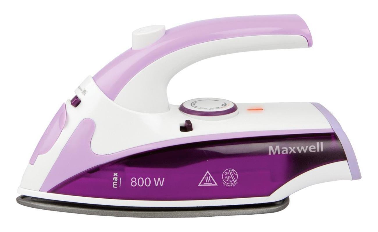 Maxwell MW-3057(VT) утюг дорожныйMW-3057(VT) Maxwell MW-3057(VT) утюг дорожныйMW-3057(VT)Если путешествия – ваш стиль жизни или вам приходится часто выезжать в командировки, то вашим верным помощником несомненно станет утюг дорожный MW-VT. Это компактное и стильное устройство позволит безупречно выглядеть в любой ситуации, где бы вы ни находились! Благодаря мощности 800 Вт вы легко, быстро и качественно прогладите вещи из любых тканей. Даже одежду из деликатных тканей вы без проблем приведете в порядок - это позволит антипригарное покрытие подошвы утюга MW-VT.В дорожных утюгах обычно редко предусматривается функция вертикального отпаривания, однако в модели MW-VT она присутствует: теперь вы великолепно разгладите вещи, не снимая их в вешалки! Сэкономить пространство в вашей сумке или чемодане поможет удобная складная ручка. Гладьте с удовольствием!
