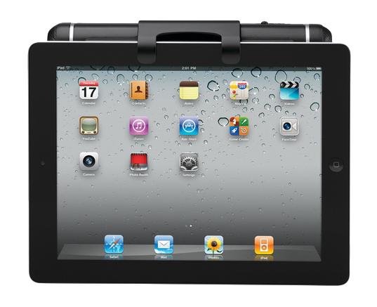 Logitech Tablet акустическая система для iPad 2 (984-000199)984-000199 Logitech Tablet акустическая система для iPad 2 (984-000199)984-000199Акустическая система для Apple iPad 2 Logitech Tablet Speaker не требует программное обеспечение и источник питания. По USB-кабелю одновременно передается и питание, и чистый цифровой звук. Колонки можно легко использовать везде, поскольку они надежно крепятся на корпусе.