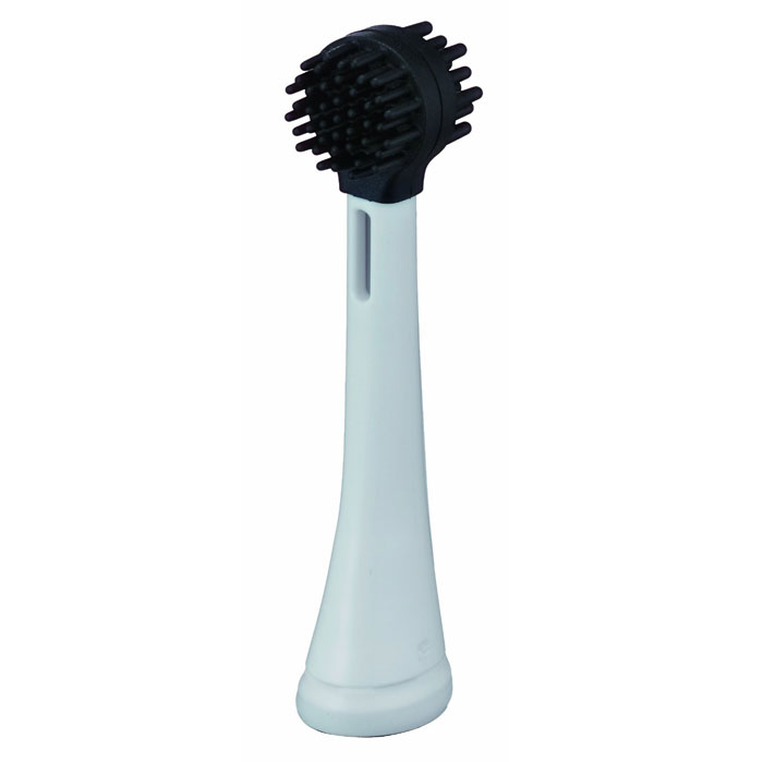 Panasonic WEW0906W830 сменная насадка для EW-DE92WEW0906W830 Panasonic WEW0906W830 сменная насадка для EW-DE92WEW0906W830Ионная двусторонняя силиконовая насадка WEW0906W830 к электрической зубной щетке линейки Panasonic DentaCare используются для ежедневного ухода за полостью рта: чистки языка и массажа дёсен.Технология ионизации щетинок чистящей головки обеспечивает магнитное притяжение частиц зубного налета, что позволяет очищать труднодоступные участки ротовой полости. Ионная чистящая головка сохраняет магнитные свойства на протяжении трех месяцев. Насадка совместима с моделями зубных щеток бренда Panasonic EW1031, EW1012, EW1035, EW-DL-40, EW-DL82, EW-DE92.