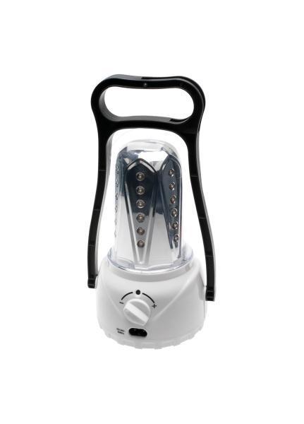 Kosmos 6008 LEDKOCAc6008LED Kosmos 6008 LEDKOCAc6008LEDАккумуляторный светодиодный фонарь KОСМОС c функцией регулировки света6008 LED Модель:KOCAc6008LEDТип: кемпинговый Корпус:пылевлагозащищенный ударопрочный Материал корпуса: пластик Источники света:LED х 36Специальные возможности/особенности: светорегулятор (диммер) позволяет регулировать силу светового потока, экономить энергию аккумулятора в зависимости от уровня выбранной освещенности; уникальная ручка-трансформер; крючок для подвешивания;зарядка от сети220V; индикация процессазарядки Источники питания:аккумулятор 4V2Ah Световой поток, лм: 300 Дальность свечения, м.: 5 Режимы работы: диммер Компоненты, входящие в комплект: встроенное зарядное устройство;шнур питания 220V ; инновационнаяупаковка; инструкция по эксплуатации; гарантийный талонТип упаковки: картонная коробка Время непрерывной работы, ч:8 Температура использования -10+40°СГарантия 1 год Материал: пластик; цвет: белый; размер (см): 12 х 11,5 х 23,8