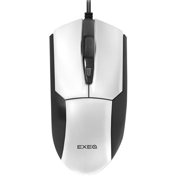 EXEQ MM-303, Silver проводная мышьMM-303 SV EXEQ MM-303, Silver проводная мышьMM-303 SVEXEQ MM-303 – надежная компьютерная мышь с яркой расцветкой и длинным проводом. Элегантный и эргономичный дизайн манипулятора придется по вкусу многим компьютерным пользователям: плавная обтекаемая форма, четкая симметрия, качественные материалы покрытия, суперлегкий вес и стандартный набор кнопок – две кнопки и колесо прокрутки. Симметричная конструкция позволит работать как правой, так и левой рукой. Оптический сенсор мыши с возможностью переключения разрешения от 800 до 2400 dpi позволит выбрать наиболее комфортный вариант работы в том или ином компьютерном приложении и получить максимальный отклик от каждой команды.Классический дизайн прекрасно дополняет яркая цветовая гамма верхней части корпуса устройства – на выбор предлагается 4 варианта цветового исполнения: черный, серебряный, красный и синий. Кроме того, EXEQ MM-303 оснащена достаточно длинным проводом – 1,8 м, что позволит обеспечить комфортную работу на компьютере даже при самом удаленном расположении системного блока. Удобная и эргономичная конструкция, простота установки и длинный провод сделают MM-303 незаменимой помощницей в любом месте работы – дома, в офисе и даже в дороге.