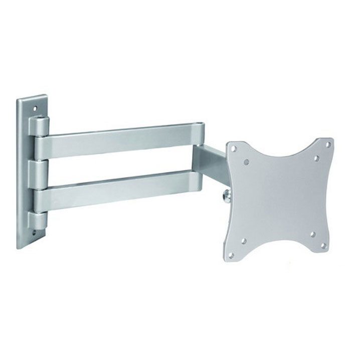 Arm Media LCD-7101, Silver настенный кронштейн для ТВ224035 Arm Media LCD-7101, Silver настенный кронштейн для ТВ224035Наклонно-поворотный настенный кронштейн Arm Media LCD-7101 для LCD мониторов с диагональю 10-26 и весом до 15 кг.