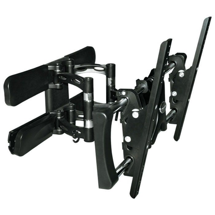 Tuarex Olimp-8007, Black настенный кронштейн для ТВ160233 Tuarex Olimp-8007, Black настенный кронштейн для ТВ160233Tuarex Olimp-8007 - имеет уникальный и стильный дизайн и подвижную конструкцию. Регулировка кронштейна в горизонтальном и вертикальном направлении осуществляется без инструмента, благодаря современным запатентованным технологиям производства. Легким движением руки можно повернуть телевизор в любом горизонтальном направлении, а так же наклонять и поднимать телевизор без определенных усилий- выставляя наилучший угол обзора. Плавность вращения кронштейна обеспечивают специальные шарнирные рычаги нового поколения.