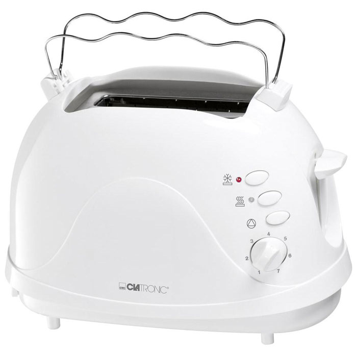 Clatronic TA 3, White тостерTA 3 weis Clatronic TA 3, White тостерTA 3 weisРешетка для булочекПоддон для крошек