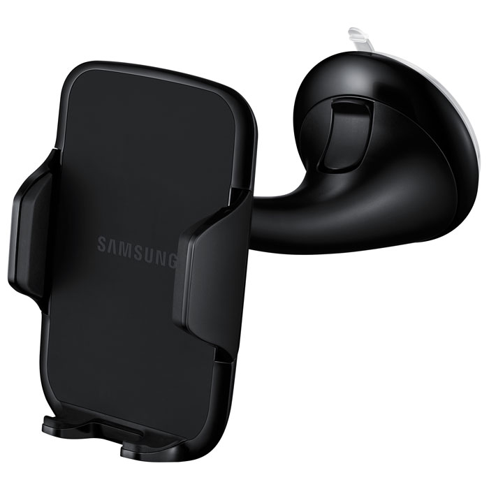 Samsung EE-V200SA, Black автомобильный держатель для устройств 4-5,7EE-V200SABEGRU Samsung EE-V200SA, Black автомобильный держатель для устройств 4-5,7EE-V200SABEGRUУниверсальный держатель Samsung EE-V200SA является незаменимым помощником во время управления автомобилем. Конструкция держателя обеспечивает надёжную фиксацию мобильного устройства без вибраций во время продолжительных поездок. Просто закрепите кронштейн на лобовом стекле или приборной панели и отрегулируйте оптимальное положение устройства для комфортного просмотра информации. Например, с помощью спутникового навигационного приложения вы можете использовать смартфон, установленный в держатель, в качестве полноценного навигатора. Для вашей безопасности вы можете использовать приложения с возможностью голосового управления, например, S Voice. Универсальный автомобильный держатель подходит как профессиональным водителям, так и обычным людям, ценящим комфорт и удобство.