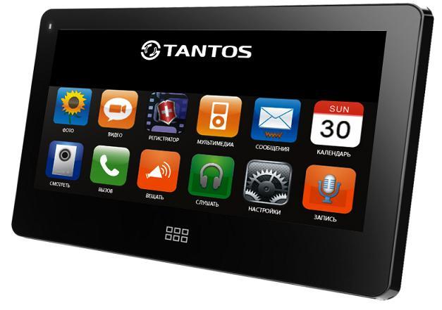 Tantos NEO Slim, Black монитор видеодомофона00-00016192 Tantos NEO Slim, Black монитор видеодомофона00-00016192Видеодомофон с 7 сенсорным дисплеем (touch screen) сверх тонкий корпус!Русифицированное экранное меню, простое управление функциямиИнтерком, режим прослушивания других мониторов, функция общего вызоваПоддержка micro SD карты, встроенный DVR с детектором движения, автоответчик (micro SD)Поддержка мультимедиа: фоторамка, воспроизведение музыки. Цвет корпуса: белый или черныйПитание: пассивное PoE, вынесенный блок питания нового поколения удобно размещается в распаечной коробке или электро щитке. (220В/15В)