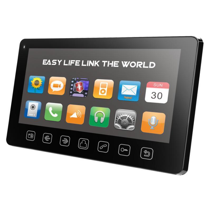 Tantos Prime, Black монитор домофона00-00014351 Tantos Prime, Black монитор домофона00-00014351Prime Slim (black) Tantos Видеодомофон с 7дисплеем (управление кнопками на консоли) сверх тонкий корпус!. Русифицированное экранное меню, простое управление функциями. Интерком, режим прослушивания других мониторов, функция общего вызова. Поддержка micro SD карты, встроенный DVR с детектором движения, автоответчик (micro SD). Поддержка мультимедиа: фоторамка, воспроизведение музыки. Цвет корпуса: белый или черный. Питание: пасивное PoE, вынесенный блок питания нового поколения удобно размещается в распаечной коробке или электро щитке. (220В/15В)