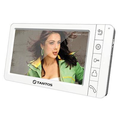 Tantos Amelie - SD, White монитор видеодомофона00-00016176 Tantos Amelie - SD, White монитор видеодомофона00-00016176Монитор видеодомофона Tantos Amelie-SD white. Дизайн монитора 7 дюймов подойдет для любой квартиры современного дизайна. Подключение 2-х вызывных панелей и 2-х видеокамер. Возможность подключения до 4-м мониторов в одной системе с широкими возможностями адресного интеркома. Возможность работы как в индивидуальном, так и в многоквартирном режиме. Совместимость с большинством моделей отечественных вызывных панелей. Запись кадров в автоматическом или ручном режимах. Цвет корпуса выполнен в белом цвете.