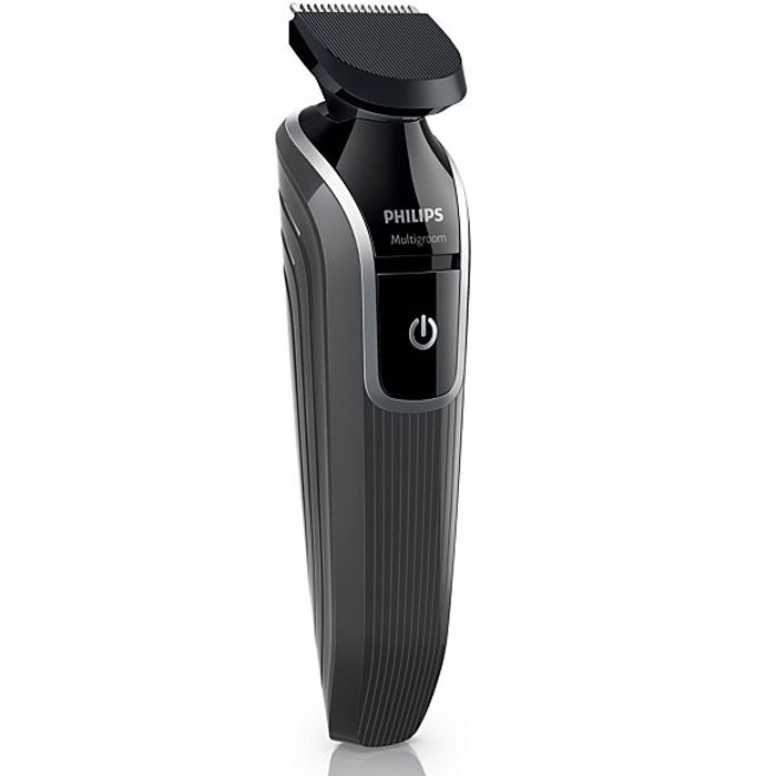 Philips QG3327/15 стайлерQG3327/15 Philips QG3327/15 стайлерQG3327/15Создайте неповторимый стиль с помощью водонепроницаемого стайлера Philips QG3327/15. Полноразмерный триммер, сетчатая бритва для проработки деталей, триммер для носа и регулируемые гребни для бороды и щетины с 18 установками длины - все, что нужно для создания идеального образа.