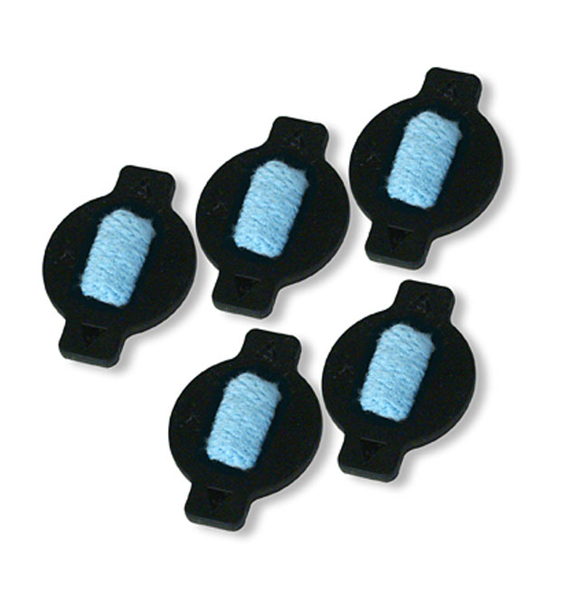 iRobot дозатор для Braava 380/390T (5 шт)4408924 iRobot дозатор для Braava 380/390T (5 шт)4408924Комплект дозаторов (клапанов) для робота Braava 380 и Braava 390T. Клапаны предназначены для фирменного контейнера Pro-Clean. Клапан выполнен из специальной резины, в конструкции используется тряпочный антибактериальный фитиль для равномерной подачи моющей жидкости на микрофибру. Конструкция предусматривает легкое снятие и установку клапана в контейнер.