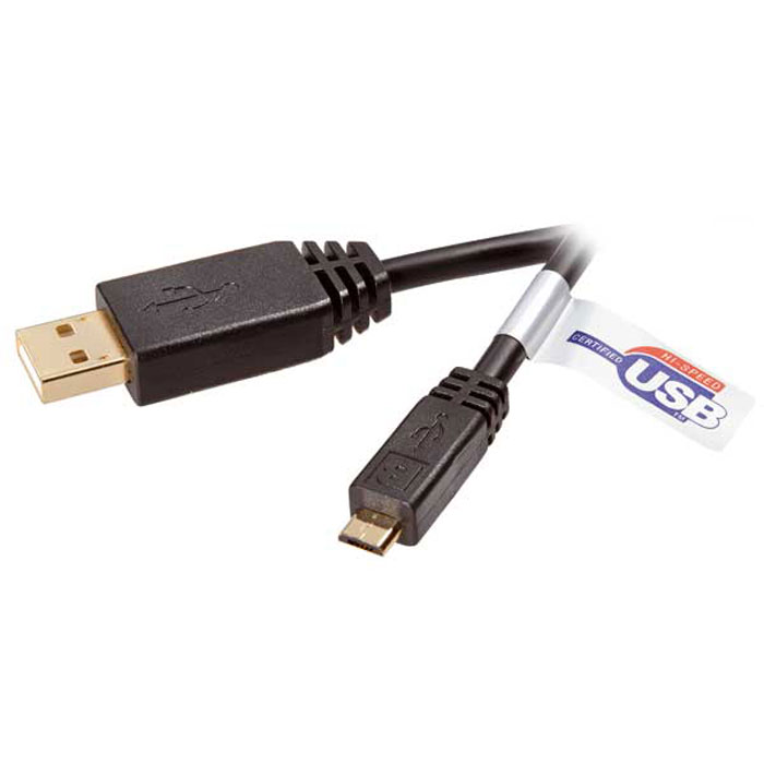 Vivanco кабель USB 2.0 А/micro USB, Black, 1 м45219 Vivanco кабель USB 2.0 А/micro USB, Black, 1 м45219Кабель Vivanco USB 2.0 A/micro USB предназначен для подключения мобильных устройств и фотокамер с соответствующим разъемом к вашему ПК. Данная модель обеспечивает высокую скорость передачи данных (до 480 Мбит/с). Кабель имеет позолоченные коннекторы, а изолятор изготовлен из PVC (поливинилхлорида).