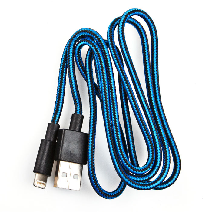 Liberty Project дата-кабель Apple Lightning в оплетке, Blue BlackSM001588 Liberty Project дата-кабель Apple Lightning в оплетке, Blue BlackSM001588Кабель Liberty Project Apple Lightning предназначен для передачи данных с вашего устройства на персональный компьютер, а также зарядки от источников питания с USB выходом.
