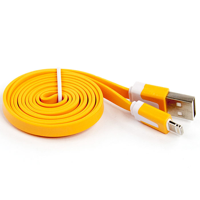 Liberty Project дата-кабель Apple Lightning плоский узкий, Orange (европакет)SM000322 Liberty Project дата-кабель Apple Lightning плоский узкий, Orange (европакет)SM000322Кабель Liberty Project Apple Lightning предназначен для передачи данных с вашего устройства на персональный компьютер, а также зарядки от источников питания с USB выходом.