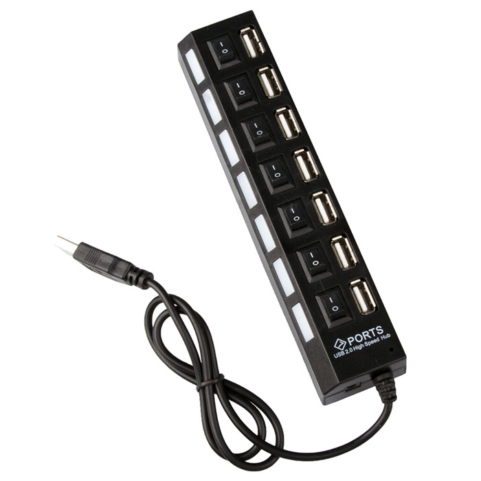 Liberty Project USB-концентратор на 7 портовR0002566 Liberty Project USB-концентратор на 7 портовR0002566Устройство передачи данных Liberty Project представляет собой USB-концентратор на 7 портов. Длина провода 44 см.