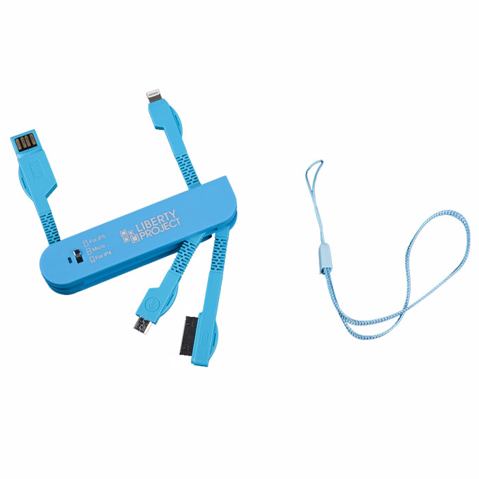 Liberty Project дата-кабель 3 в 1 карманный, BlueR0005041 Liberty Project дата-кабель 3 в 1 карманный, BlueR0005041Универсальный кабель Liberty Project предназначен для передачи данных между вашим устройством и персональным компьютером, а также зарядки от источников питания с USB-выходом. Снабжен сразу 4 типами коннекторов.