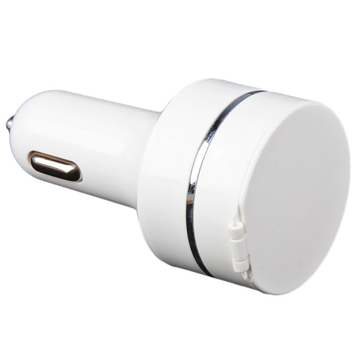 Liberty Project Car Charger, White автомобильное ЗУR0002562 Liberty Project Car Charger, White автомобильное ЗУR0002562Автомобильное зарядное устройство Liberty Project Car Charger для смартфонов, планшетных ПК и совместимых устройств. Совместимо с iPhone, iPod, iPad. В комплекте кабель-рулетка с разъемами Apple 8-pin, 30-pin, MicroUSB