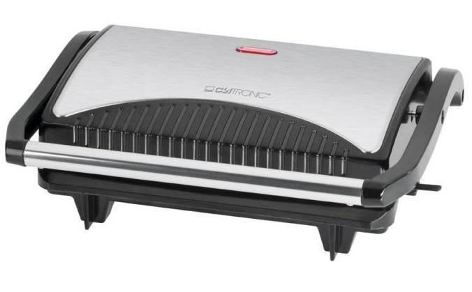 Clatronic MG 3519 электрогрильMG 3519 Clatronic MG 3519 электрогрильMG 3519Благодаря грилю Clatronic MG 3519 вы сможете приготовить стейки из мяса, поджарить рыбу или овощи, а также побаловать семью вкусными горячими сэндвичами на завтрак. Многофункциональный гриль для приготовления с меньшим количеством жира.