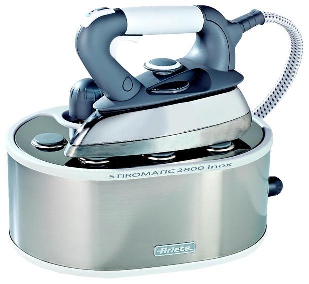 Ariete Stiromatic 2800 Inox гладильная система (6290/7)6290/7 Ariete Stiromatic 2800 Inox гладильная система (6290/7)6290/7Гладильная система от итальянского производителя бытовой техники. Великолепный дизайн, оптимальное сочетание цены и качества - это именно то, что вам нужно.