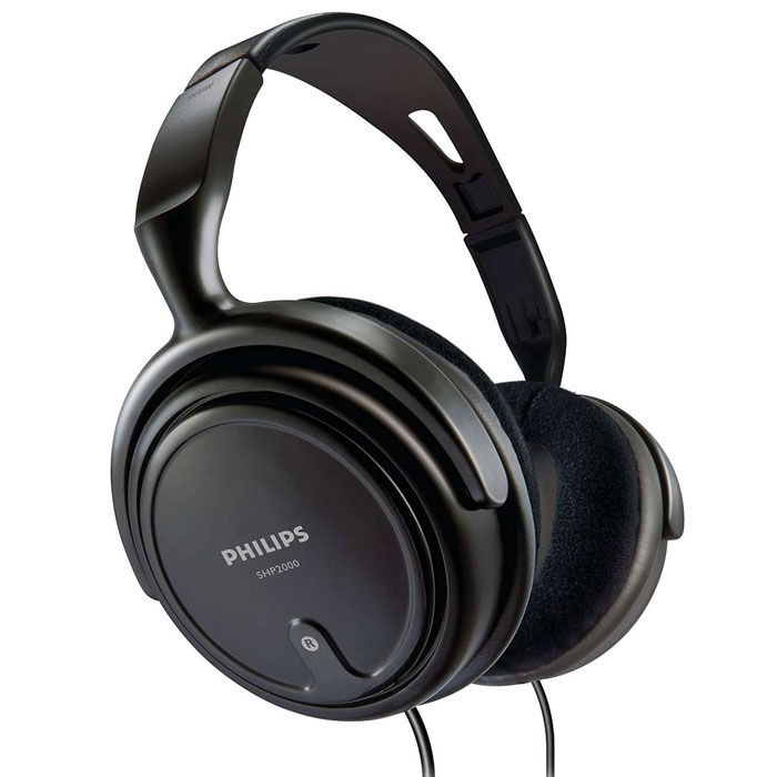Philips SHP2000/10 наушникиSHP2000/10 Philips SHP2000/10 наушникиSHP2000/10Полноразмерные наушники Philips SHP2000/10 с акустическим отражателем, обеспечивающим качественное звучание низких частот для HiFi оборудования.Мягкие амбюшюры повышают удобство ношения и усиливают низкие частотыНеодимовые магниты и майларовые мембраны улучшают низкие частоты и чувствительностьБольшие динамики дают мощнейшие низкие частотыВысококачественный кабель из бескислородной меди снижает потери сигнала до минимума