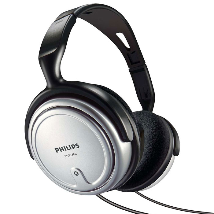 Philips SHP2500/10 наушникиSHP2500/10 Philips SHP2500/10 наушникиSHP2500/10Полноразмерные наушники Philips SHP2500 с акустическим отражателем, обеспечивающим качественное звучание низких частот для HiFi оборудования.Неодимовые магниты и майларовые мембраны улучшают низкие частоты и чувствительностьМягкие амбюшюры повышают удобство ношения и усиливают низкие частотыХромированный штекер 3.5 мм с переходником 6.3 мм для совместимости со всеми музыкальным устройствамиДлинный шнур позволяет использовать наушники на большом расстоянии от музыкального устройства