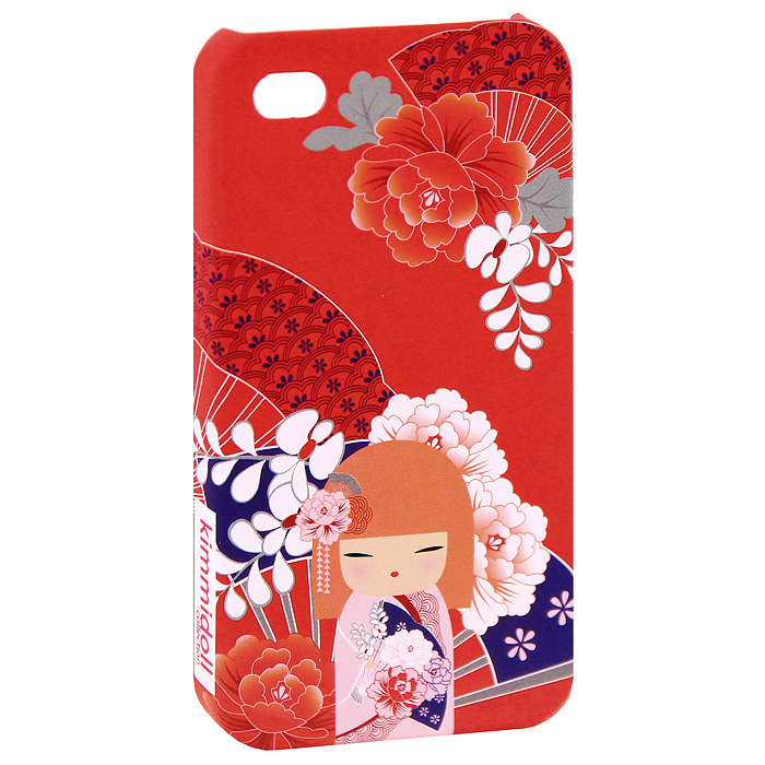 Чехол для iPhone 4/4s Kimmidoll Тамаки (Драгоценность), цвет: красный. KF0499KF0499 Чехол для iPhone 4/4s Kimmidoll Тамаки (Драгоценность), цвет: красный. KF0499KF0499Съемный чехол для верного гаджета iPhone 4/4s, украшен изображением очаровательной куколки Тамаки (Драгоценность). Чехол легко снимается и легко одевается, а главное, радует глаз! Чехол легко защитит любимый телефон от пыли, грязи и царапин, а в случае падения предотвратит трещины и сколы.В чехле есть специальные прорези (для окошка камеры, разъема для наушников и зарядного шнура, для клавиш регулировки звука и кнопочки беззвучного режима). Такой чехол станет прекрасным подарком для любительницы оригинальных и практичных вещиц.