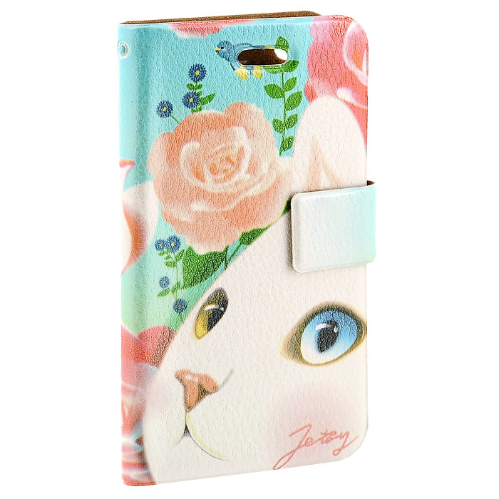 Чехол для iPhone Perfecto Pink Rose. CPH-CT-27CPH-CT-27 Чехол для iPhone Perfecto Pink Rose. CPH-CT-27CPH-CT-27Модный и яркий чехол Pink Rose выполнен из натуральной кожи и оформлен красочным изображением белой кошечки. Чехол открывается в виде книжки и закрывается на магнитный хлястик. Он защитит ваш любимый iPhone от пыли, грязи и царапин, а также станет отличным дополнением к вашему имиджу.Такой чехол станет прекрасным подарком для любительницы оригинальных и практичных вещиц.
