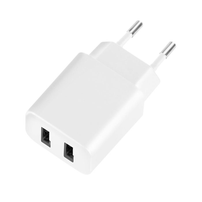 Deppa Ultra Duo 2.1A, White сетевое зарядное устройство deppa ultra one mfi 1а white сетевое зарядное устройство 8 pin