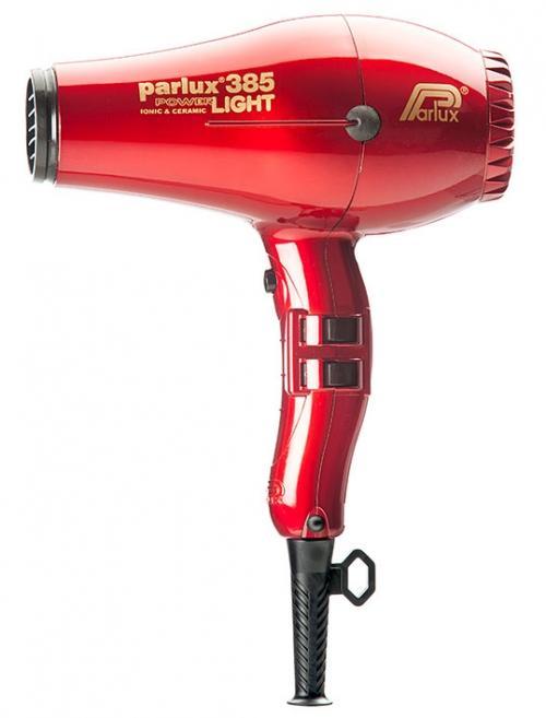 Parlux 385 PowerLight 0901-385, Red фен0901-385 red Parlux 385 PowerLight 0901-385, Red фен0901-385 redФены Parlux 385 PowerLight Ceramic Ionic характеризуются достижениями типичных продуктов Parlux, а именно: долговечность, очень легким весом в сравнение с предыдущими моделями Parlux, большая мощность, идеальная форма и размер, высокая эргономика и сбалансированное распределение веса, что приводит к снижению усталости при работе стилистаНовые технологии Parlux 385 включают в себя систему снижения шума, так что профессиональные стилисты могут длительно использовать фен, не причиняя неудобства своим клиентам или себеParlux 385 PowerLight Ceramic Ionic - оснащенн ионизатором, который вырабатывает отрицательные ионы в процессе работы фена и снижает электризацию волос. Решетка с керамическим покрытием на сопле фена способствует равномерному распределению температуры по воздушному потоку и препятствует перегреванию волос. Совокупный эффект от керамики и ионизации позволяет излучаться теплу непосредственно внутри волос, не высушивая поверхность волос. Эта технология позволяет сохранять естественную флагу в волосах, что позволяет им сохраняться мягкими, блестящими и здоровыми