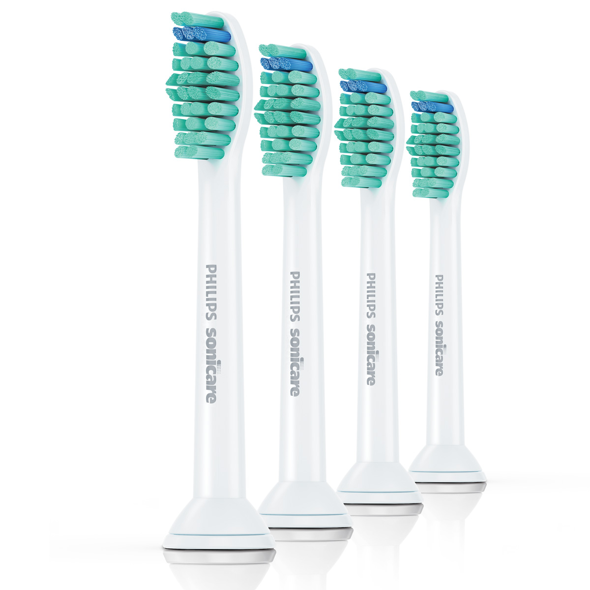 Philips HX6014/07 чистящая головка для зубного центра FlexCare и звуковой зубной щетки HealthyWhite, 4 шт philips hx6014 07