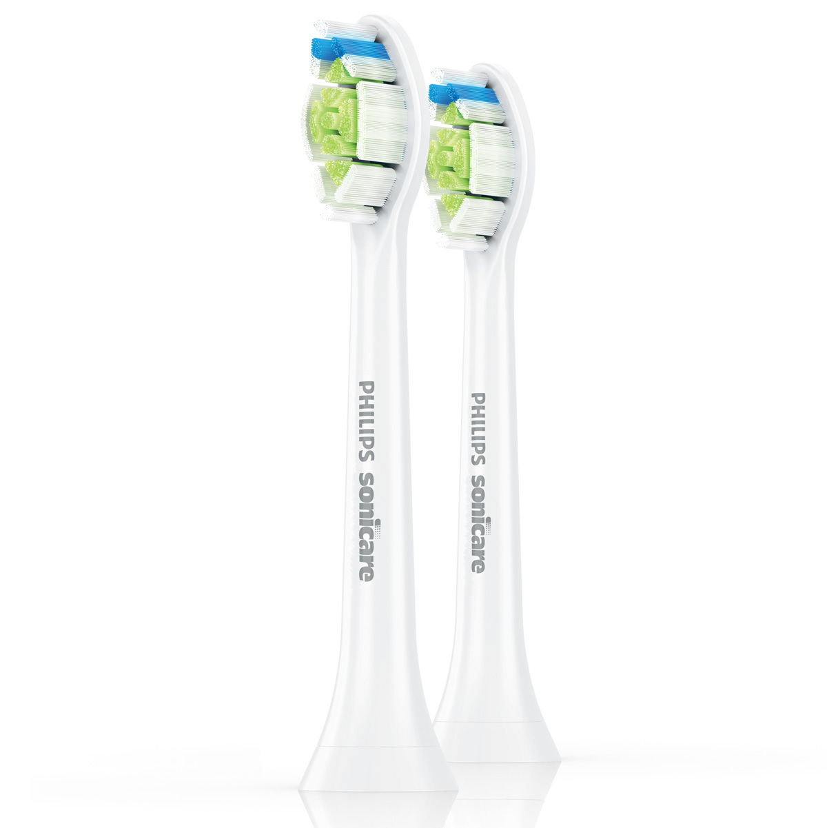 Philips HX6062/07 набор чистящих насадок для щеток Philips Sonicare, 2 шт. philips hx6082 07