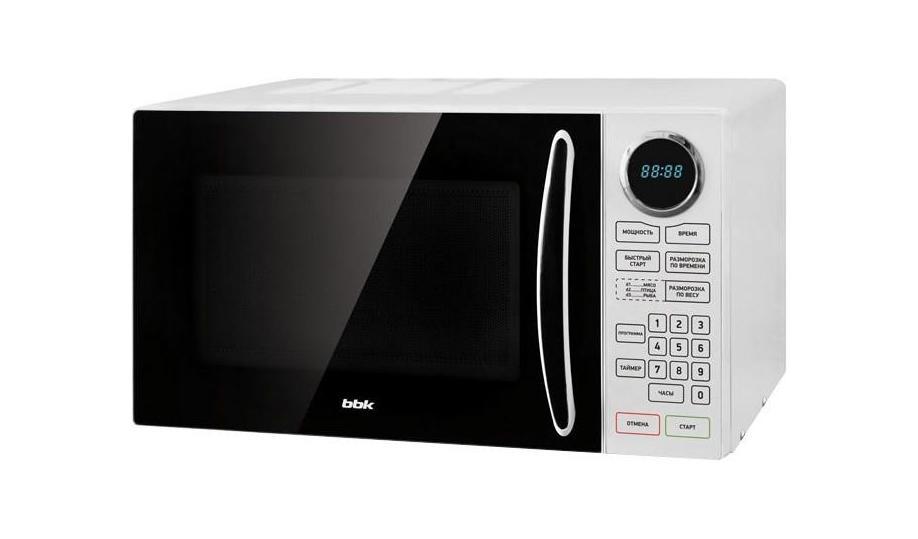 BBK 23MWS-916S/BW микроволновая печь23MWS-916S/BW BBK 23MWS-916S/BW микроволновая печь23MWS-916S/BWМикроволновая печь BBK 23MWS-916S/BW обладает функциональностью, которую оценит любая хозяйка. Она подходит для приготовления, подогрева и размораживания продуктов питания. В современном ритме жизни, где экономия времени имеет важное значение, микроволновая печь является неотъемлемым атрибутом на кухне.