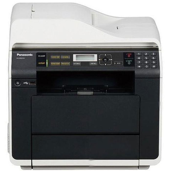 Panasonic KX-MB2510RU МФУKX-MB2510RU Panasonic KX-MB2510RU МФУKX-MB2510RUМФУ Panasonic KX-MB2510RU подойдет для использования как дома, так и в офисе. Устройством осуществляется монохромная печать с высокой скоростью (до 30 листов формата А4 в минуту). Также есть возможность двусторонней печати и вместительный входной лоток (до 500 листов бумаги). Можно распечатать документы не только с компьютера, но и с USB - носителей. Аппарат оснащен функцией цветного сканирования и отправки документов по электронной почте или через ftp-сервер. Panasonic KX-MB2510RU станет вашим надежным помощником!