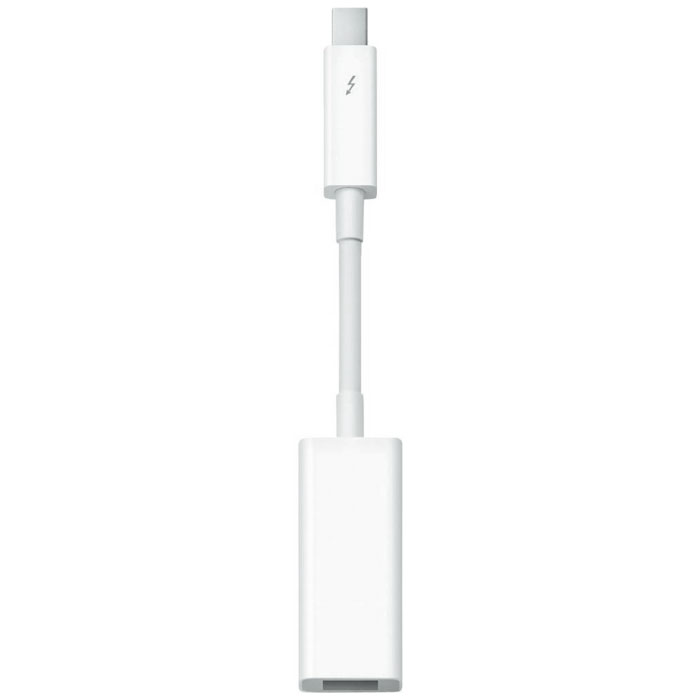 Apple Thunderbolt-FireWire адаптер (MD464ZM/A) сетевой адаптер ethernet apple md463zm a thunderbolt