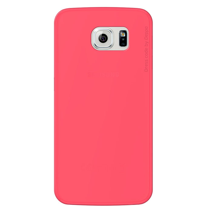 Deppa Sky Case чехол для Samsung Galaxy S6, Coral86039 Deppa Sky Case чехол для Samsung Galaxy S6, Coral86039Чехол Deppa Sky Case для Samsung Galaxy S6 предназначен для защиты корпуса смартфона от механических повреждений и царапин в процессе эксплуатации. Имеется свободный доступ ко всем разъемам и кнопкам устройства. Чехол изготовлен из полипропилена и имеет толщину 0,4 мм.