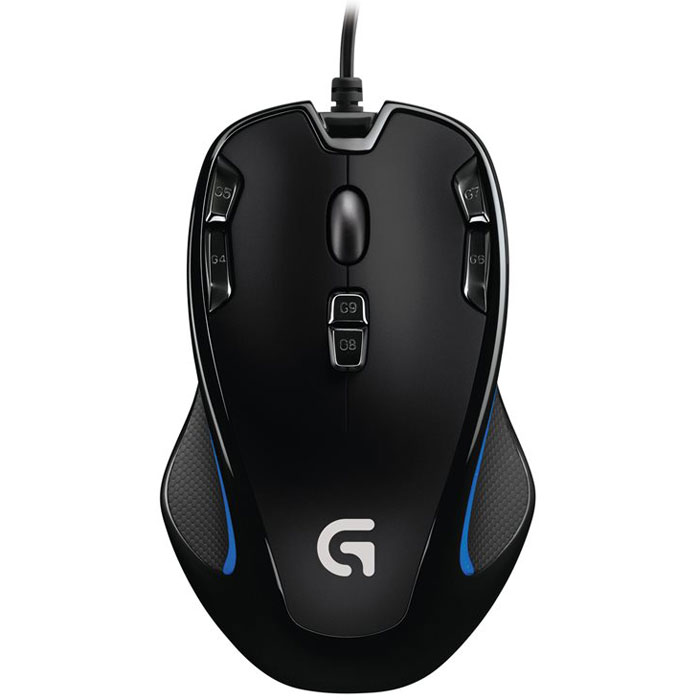 Logitech G300S Gaming Mouse игровая мышь (910-004345)910-004345 Logitech G300S Gaming Mouse игровая мышь (910-004345)910-004345Достигайте отличных результатов с конфигурацией по умолчанию, которая не требует дополнительной настройки. Либо настройте однокнопочные триггеры для действий, для которых обычно приходится копаться в меню. Упрощенный доступ к связи в режиме PTT. Временное понижение разрешения в точках на дюйм. Переназначьте для игры любую команду или многокомандный макрос на любую изпрограммируемых кнопок с G3 по G9, используя дополнительное ПО Logitech Gaming Software (LGS).Удобство превыше всего:Универсальная конструкция в компактной форме. Эта мышь создана с учетом комфорта и долговечности.Знание — сила:Назначьте для каждого профиля пользователя уникальный цвет и идентификатор, используя до семи цветовых вариаций, чтобы всегда знать, какие настройки активны во время игры.Мышь с памятью:Настройте свою мышь один раз, и она запомнит ваши предпочтения. Для каждой игры, будь то World of Warcraft или Guild Wars 2, требуются отдельные уникальные настройки. Запрограммировав все девять кнопок, позже можно будет перенести свои настройки на другие ПК.Готовность в одно мгновение:Делайте правильные движения в любой игровой ситуации. Можно настроить несколько вариантов разрешения и переключаться между ними с помощью удобно расположенных кнопок. Это позволяет выбирать параметры на экране и просматривать карту игры при разрешении до 2500 точек на дюйм либо прицеливаться с точностью до пикселя и выбирать юниты при разрешении 250 точек на дюйм. Наука скорости:Будьте уверены, что все ваши команды выполняются с максимально возможной скоростью. Мышь G300 может работать в восемь раз быстрее стандартной USB-мыши и регистрирует ваши движения так же быстро, как вы их совершаете.Преимущество материала:Тефлоновая нижняя поверхность с низким коэффициентом трения позволяет избежать трения практически на любой поверхности, что обеспечивает плавность движений и повышенную точность перемещения курсора.