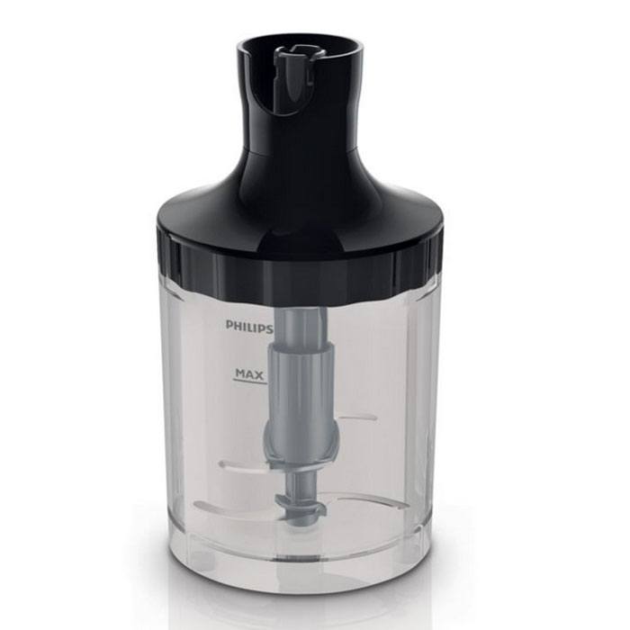 Philips HR1964/90 насадка измельчитель для блендераHR1964/90 Philips HR1964/90 насадка измельчитель для блендераHR1964/90Измельчитель Philips HR1964/90 размера XL оснащен 4 лезвиями. Вы можете снять 2 лезвия для получения оптимального результата при обработке меньшего количества продуктов. С помощью прибора за считанные секунды можно измельчить большое количества мяса, зелени, орехов, сыра, шоколада и лука.