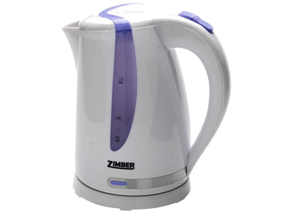 Zimber ZM-10830 электрический чайникZM-10830 Zimber ZM-10830 электрический чайникZM-10830Электрический чайник Zimber ZM-10830 является прекрасным решением для тех, кто любит устраивать себе перерывы в работе на чашечку чая или кофе. Он прост в управлении и долговечен в использовании. Чайник автоматически выключается при закипании.