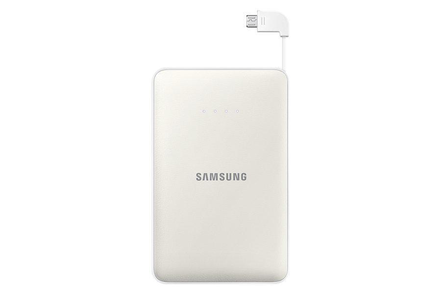Samsung EB-PN915B, White внешний аккумуляторEB-PN915BWRGRU Samsung EB-PN915B, White внешний аккумуляторEB-PN915BWRGRUНаверное, каждый согласиться, что зарадка мобильного устройства-это достаточно скучный и длительный процесс, который часто доставляет неудобства. Такая неприятная ситуация лишает возможности совершить важный рабочий звонок, отправить электронное письмо близким или, например, завершить игру. Поэтому стоит задуматься о приобретении внешнего аккумулятора, который станет не только Вашим помощником, но и настоящем спасателем во время разрядки того или другого прибораЗамечательным вариантом для всех желающих приобрести этот полезнейший прибор станет модель Samsung Monkey 11300 mAh. С данным устройством Вы никогда не заскучаете. Скачав специальное забавное приложение CHARGE THE LIFE, Вы имеете возможно развлечь себя во время поездки или любого другого путешествия веселой игрой. Примечательным в приложении является то, что оно изображает различные движения животных, которые принадлежат к исчезающему виду, в соответствии с уровнем зарядки, а также животные реагируют, когда вы касаетесь экрана вашего устройства. Этот превосходный источник питания выручит Вас в любых ситуациях, которые связаны с зарядкой гаджетаБлагодаря компактным размерам, Вы всегда можете носить его с собой. Этот внешний аккумулятор можно использовать в любую минуту, все что при этом необходимо- это достать кабель и соединить его со своим мобильным устройством. Также производители данного аксессуара не забыли и о внешнем виде устройства, сделав его по-особенному современным и стильным. Он послужит чудесным дополнением к любому образу
