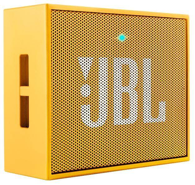 JBL GO, Yellow портативная акустическая системаJBLGOYEL JBL GO, Yellow портативная акустическая системаJBLGOYELЭтот динамик является удобным решением все-в-одном. Он поддерживает Bluetooth, что позволяет подключать его к любым современным гаджетам, а встроенный аккумулятор подарит вам 5 часов музыки без перерыва. JBL GO также оснащен встроенным микрофоном с технологией шумоподавления, что позволяет вам общаться по телефону по громкой связи. Доступный в 8 ярких расцветках, в прорезиненном корпусе и фирменном стиле JBL, этот портативный динамик подойдет любому, кто любит качественный звук и портативность. GO оснащен креплением, за которое динамик можно прицепить к рюкзаку или одежде. Теперь вы можете никогда не расставаться с любимой музыкой.