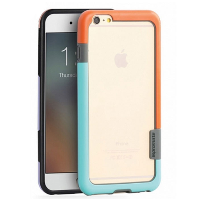 Promate Fendy-i6P чехол-накладка для iPhone 6 Plus, Orange00008332 Promate Fendy-i6P чехол-накладка для iPhone 6 Plus, Orange00008332Fendy-i6P являет собой потрясающий пример минималистского подхода к экстраординарным методам защиты. Внешний край бампера красиво обрамляет контуры вашего нового iPhone 6 Plus. Точные технологические отверстия дают полный доступ ко всем кнопкам, портам и камерам, а мягкая прорезиненная основа вместе с серьезной оснасткой гарантируют исключительную защиту.