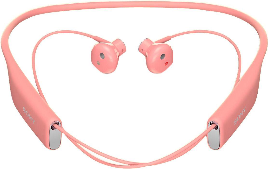 Sony SBH70, Pink Bluetooth-гарнитура1293-9539 Sony SBH70, Pink Bluetooth-гарнитура1293-9539Любимые композиции в громком и чистом звучании Благодаря фирменному качеству звучания от Sony и наушникам, которые идеально сидят в ушах, с Stereo Bluetooth® Headset SBH70 ваша музыка зазвучит на все сто. Просто подключите гарнитуру к любому Bluetooth-устройству и наслаждайтесь любимыми композициями, где бы вы ни были.Чистый голос без посторонних шумов Благодаря качественному звучанию и комфортной форме наушников говорить по гарнитуре одно удовольствие. Она подавляет эхо, звук ветра и посторонние шумы, поэтому ваш собеседник будет слышать вас громко и отчетливо.Общение в любую погоду Эта гарнитура водостойкая, поэтому вы можете смело использовать ее под проливным дождем и даже мыть под краном.Комфорт на протяжении дня Несмотря на мощь воспроизводимого звука, гарнитура столь невесома, что про нее можно просто забыть. Stereo Bluetooth® Headset SBH70 комфортно носить на работе, по дороге домой, во время пробежки — ее можно не снимать целый день, но ваши уши ни капли не устанут.Удобные голосовые команды Вслух командуйте смартфону, что делать, и добавляйте удобные аудиозакладки в приложении Lifelog. Все, что для этого нужно, — беспроводная мини-гарнитура.